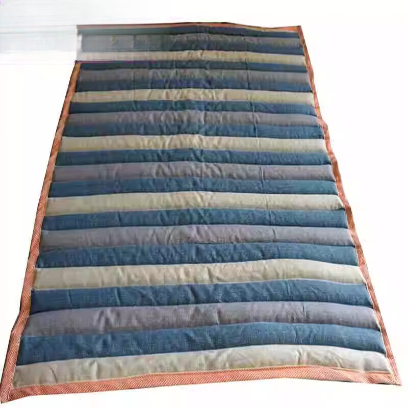 糜子褥疮垫 糜子垫老人冰垫床垫防褥疮褥子黍子糜子填充护理床垫 蓝格