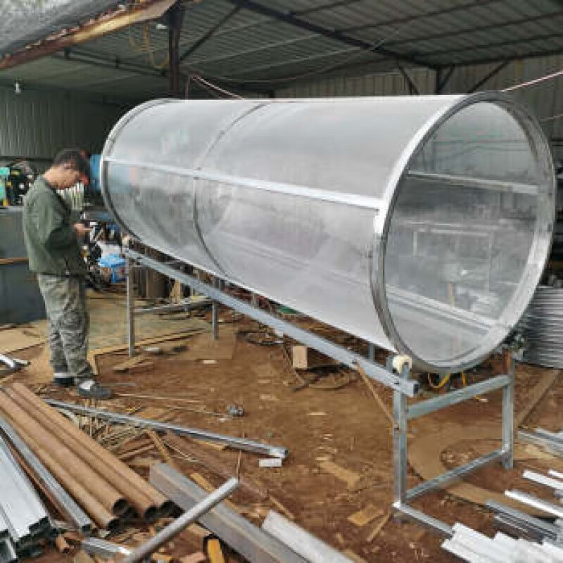 筛草神器电动加厚滚筒筛草机草筛子牛羊筛草3米长1米宽 三米长1米直径