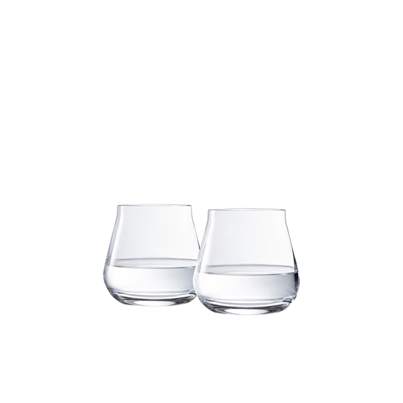 Baccarat/巴卡拉 酒庄系列平底水晶杯2号对杯 送礼礼盒装 透明2号