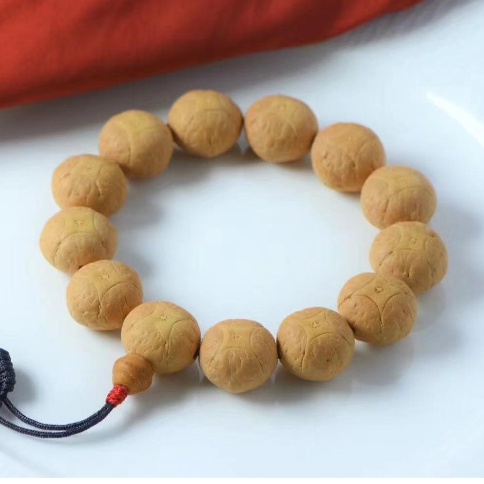 梦莹 尼泊尔四星麒麟眼菩提手串 龙眼菩提小手链 凤眼佛珠男女款手链