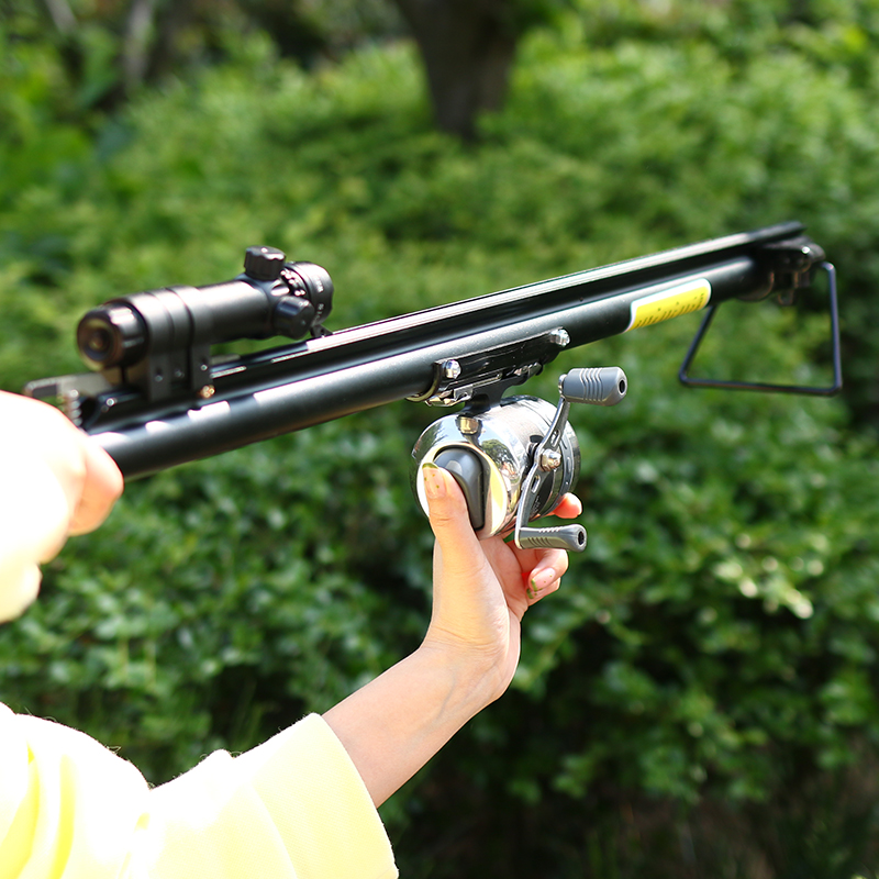 yuquan新款射鱼神器自动高精度激光打鱼发射器鱼镖箭鱼竿捕鱼枪全套