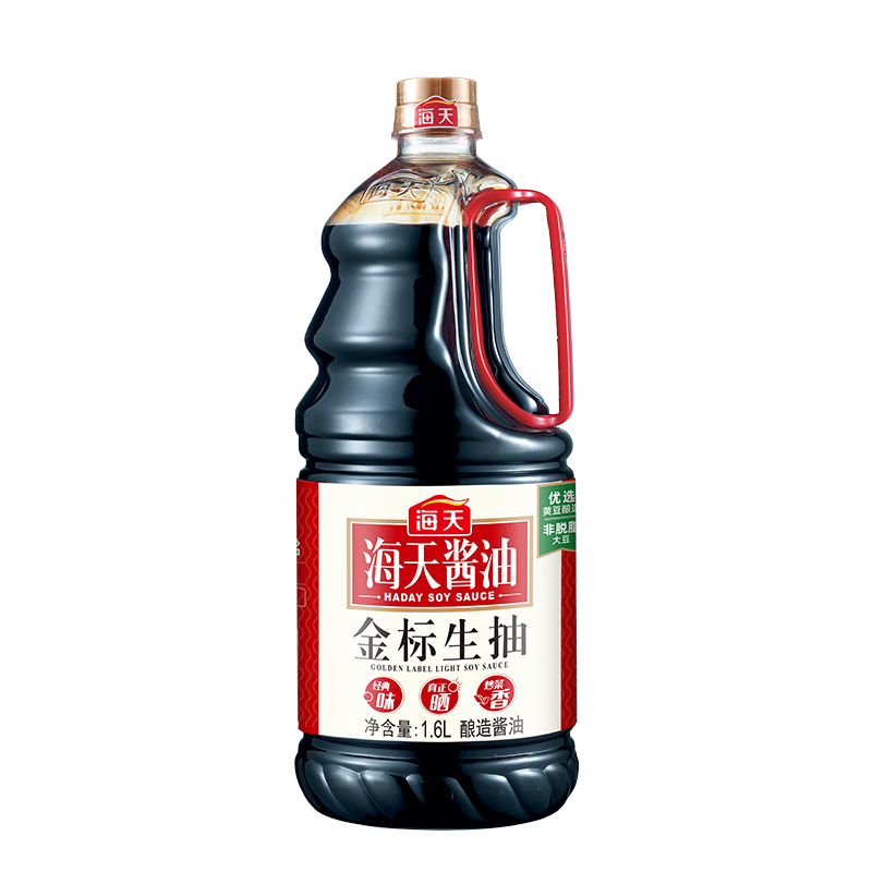 海天 金标生抽 1.6L