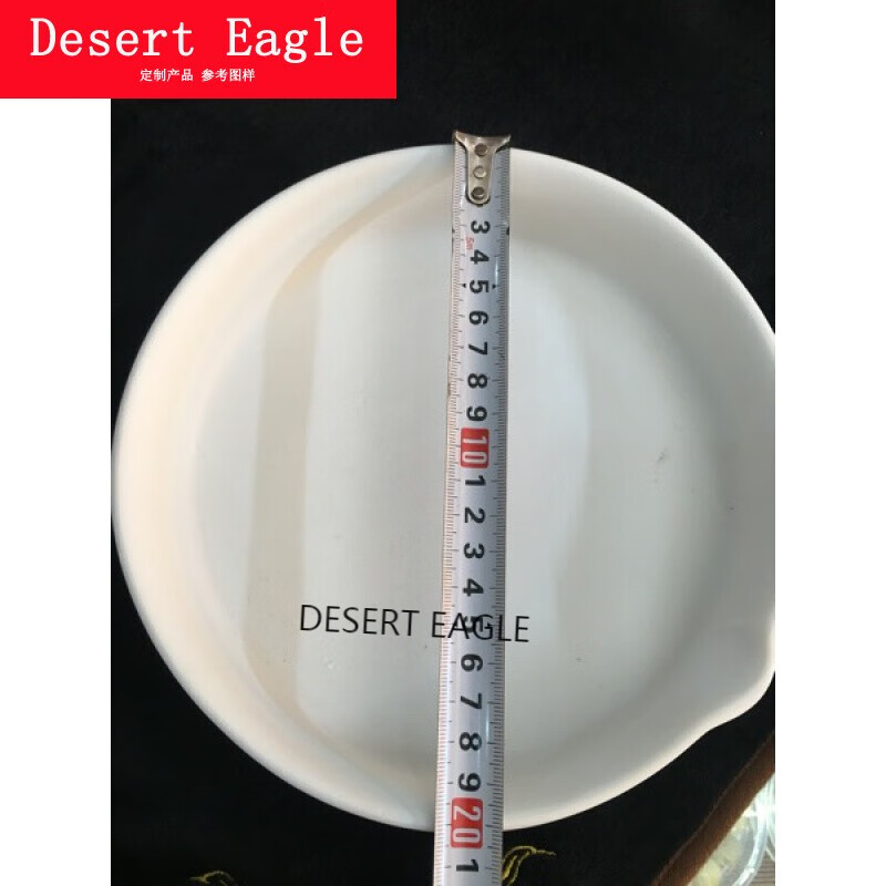 于 红色耐磨犀牛角磨水盘陶瓷磨盘牛角磨盘磨砂盘加厚红色犀 14公分