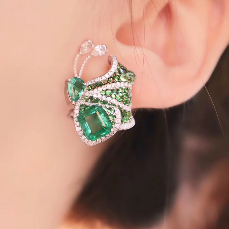 PearlBoat 女士珍珠耳钉南洋金珍珠耳饰海洋珍珠耳环黑珍珠送女友闺蜜生日礼物【付尾款】 已联系客服选货，尾款6000