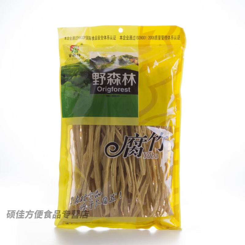 野森林腐竹干货腐竹 500g腐竹*1袋