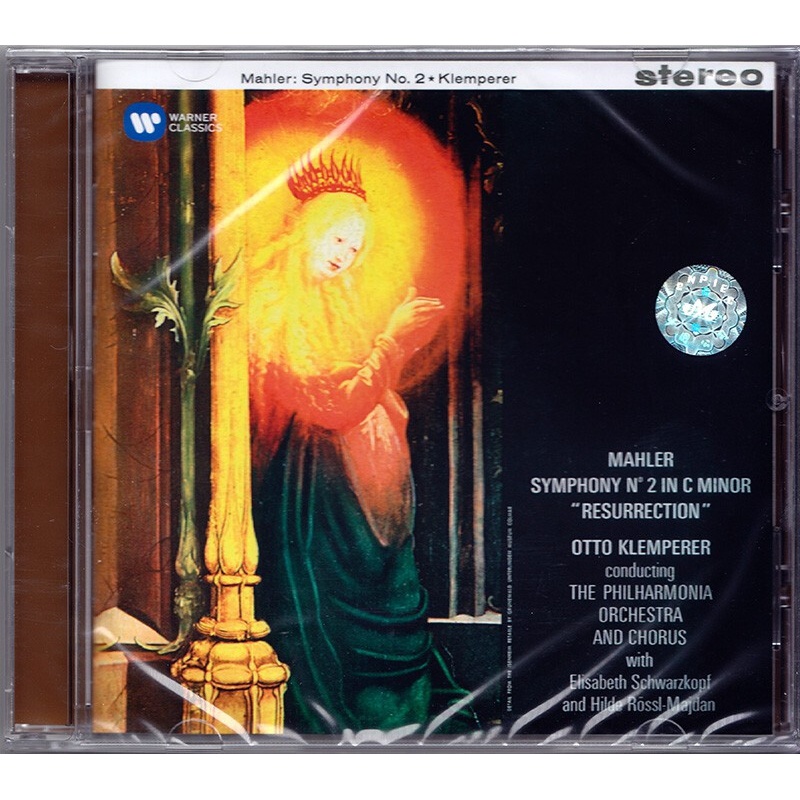 马勒 第二交响曲 cd 克伦佩勒