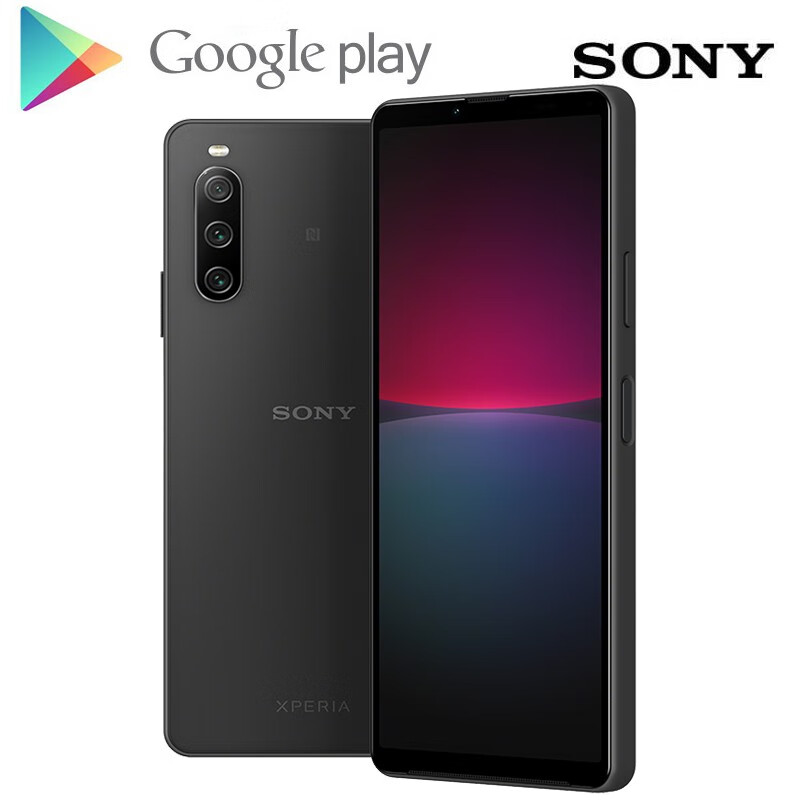 索尼(sony)xperia 10 iv x10 hdr支持移动联通电信5g手机 黑色港台版