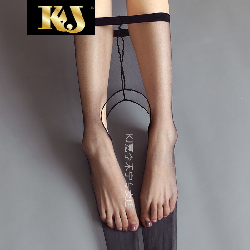 丝袜性感0d一线t裆无痕隐形连体袜开档情侣免脱丝袜黑丝同款轻奢高档