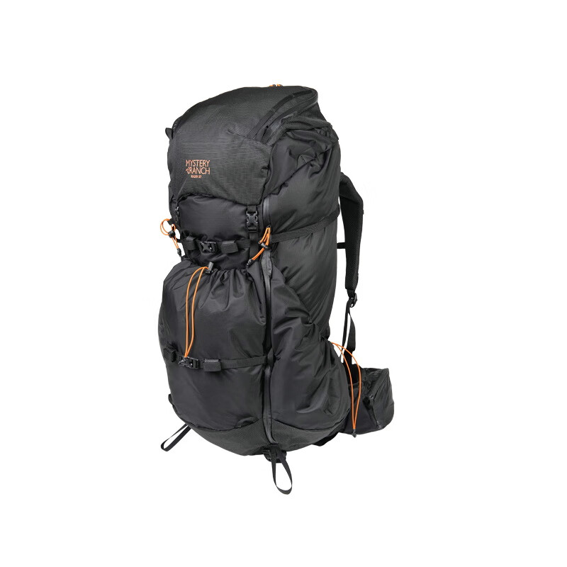 MYSTERY RANCH24新款|神秘农场 山地户外徒步登山攀冰Radix轻量化露营双肩背包 57L男款黑色 L码