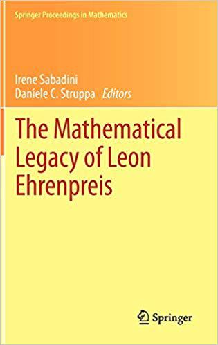 预订 The Mathematical Legacy of Leon Ehrenpreis