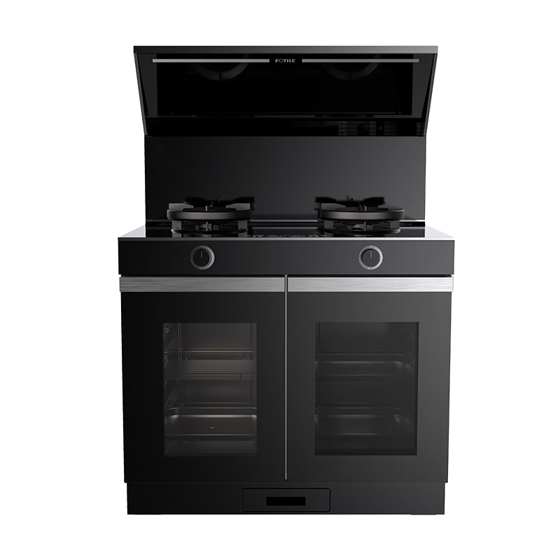 方太（FOTILE）蒸烤集成灶一体式V10.i蒸烤独立直流变频24风量5.0kW烟灶联动大容量93L蒸箱烤箱分腔款48L蒸45L烤 【单机】顶配蒸烤分腔-V10.i 右排烟 液化气20Y