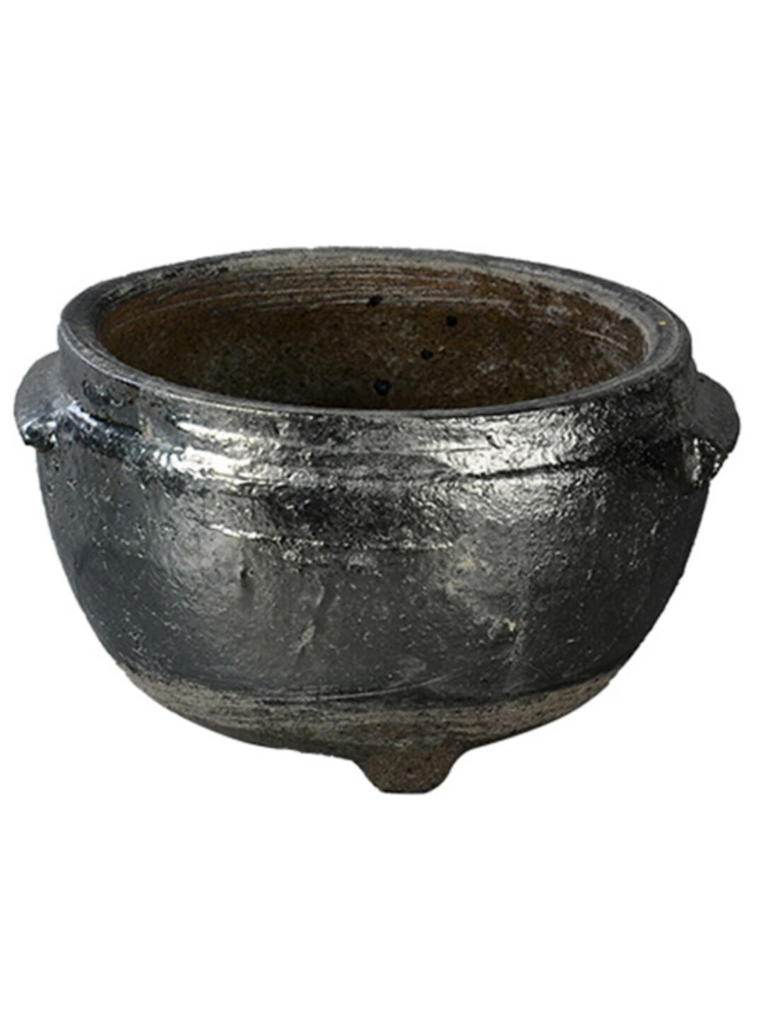 【甄选】米线土豆粉麻辣烫锅耐高温老式炖肉炖豆腐黑土陶瓷砂锅煤 收口大肚耐高温砂锅 1ml