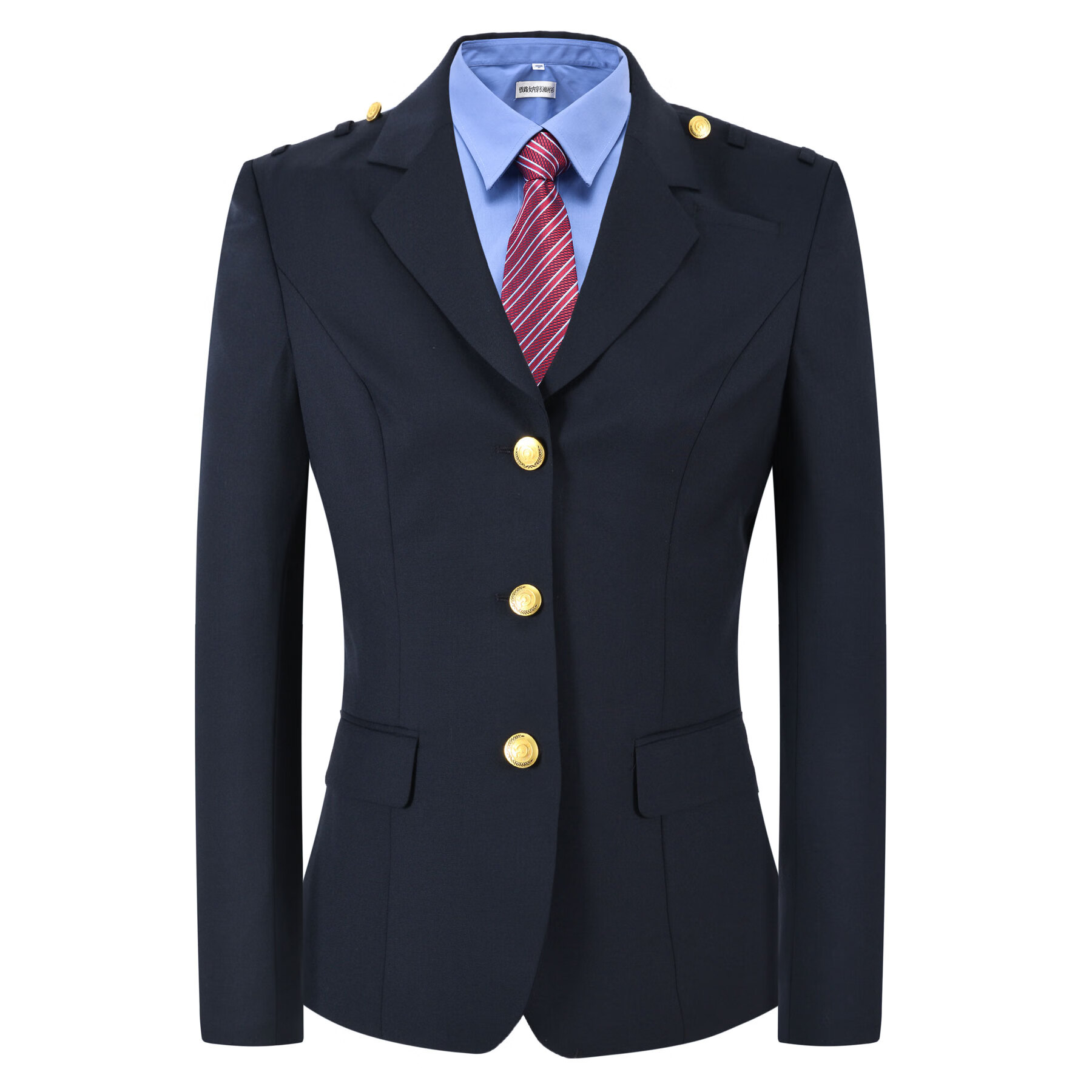 昭麓铁路制服男春秋裤子铁路制服春秋男女士西装套装工作服19式铁路局