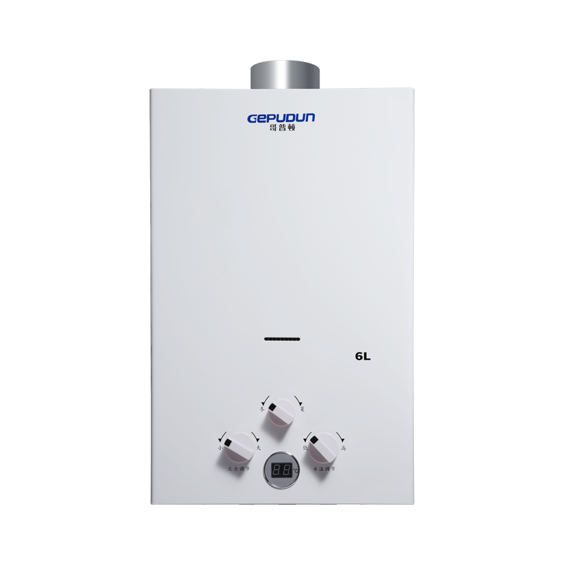 哥普顿（GEPUDUN）家用燃气热水器 强排式煤气热水器 低水压启动 8升 强排式 天然气