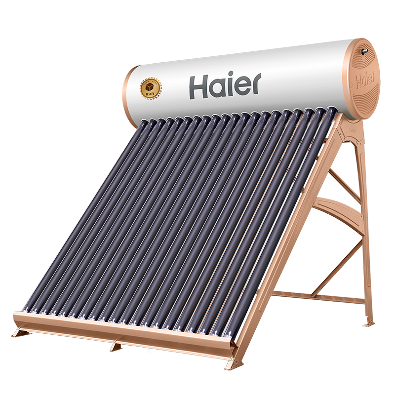 海尔（Haier）太阳能热水器家用WiFi智能 一级能效 定时自动上水 防冻防干烧全天候电辅助热水器 155升20支管-155-D/I6