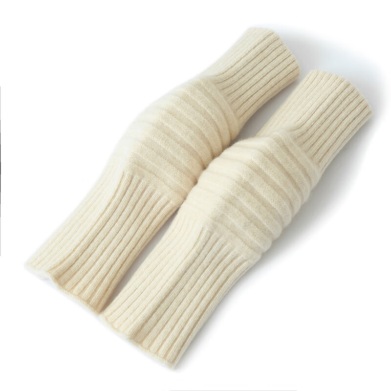 羊绒护膝加厚保暖关节炎冬季针织羊绒护膝加厚高弹老寒腿护膝保暖 米