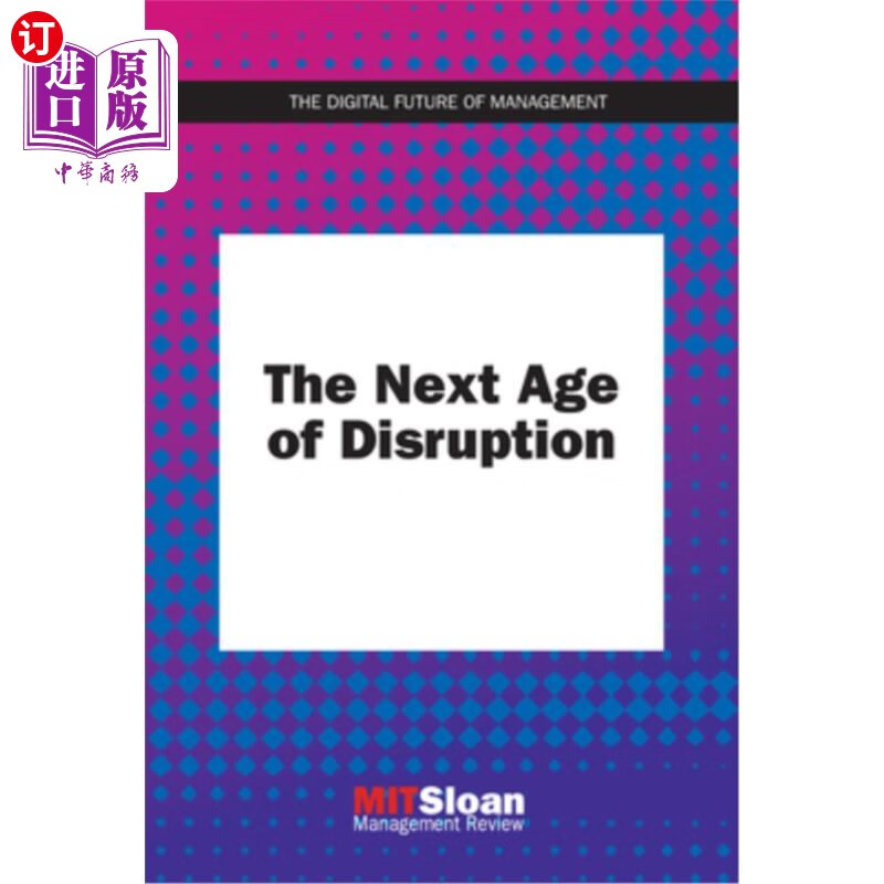 海外直订the next age of disruption 下一个颠覆时代