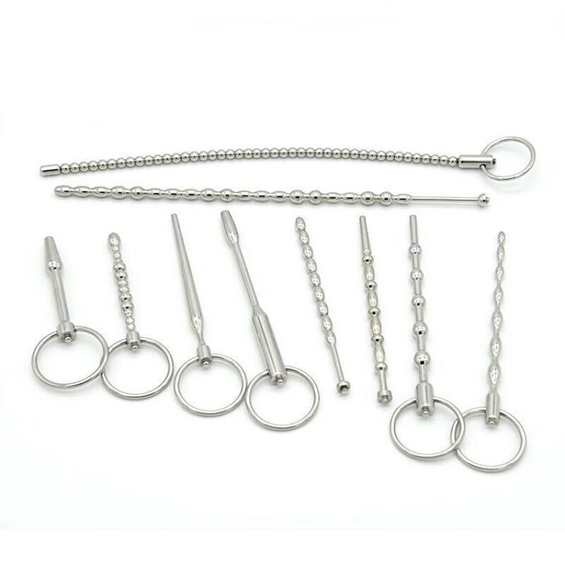 乐乐窝【金属马眼】男用情趣自玩器激情用品同志尿道刺激插棒 马眼a款