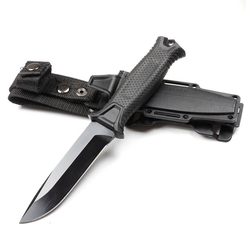 雨轩户外野营用刀户外小刀锋利战术直刀野外荒野求生用