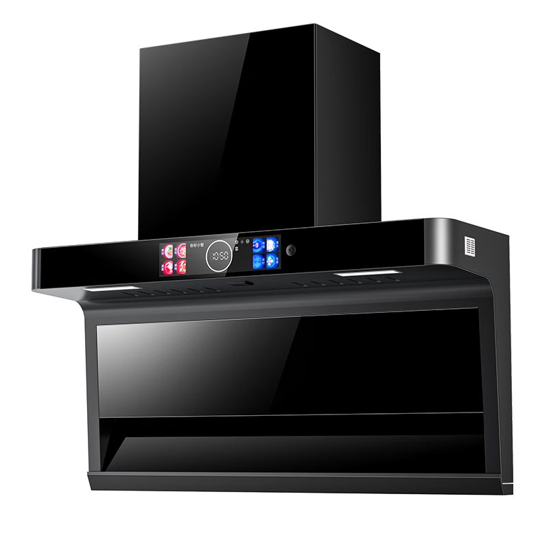阔家好太太油烟机大吸力抽油烟机顶侧双吸烟机家用7字机厨房排烟机变频智能语音控制烟灶套装 900mm【店长推荐】语音+挥手体感+清洗 爆炒瞬吸