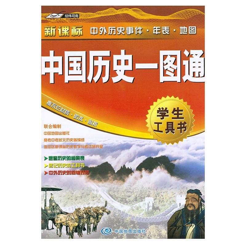 2021年 历史一图通 朝代时间轴对照地图 中学生教辅