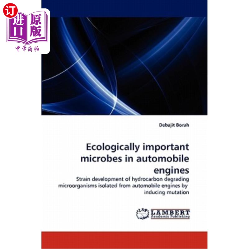 海外直订ecologically important microbes in automobile engines