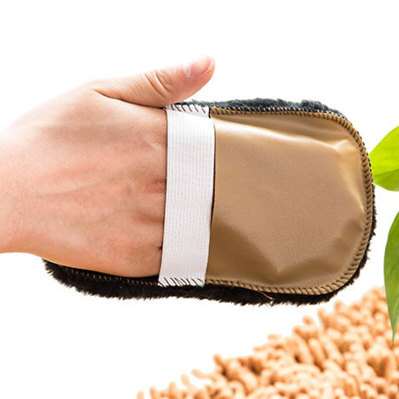 软毛鞋擦翻毛绒面擦鞋手套神器皮鞋护理上油皮革皮具抛光擦皮鞋油上光