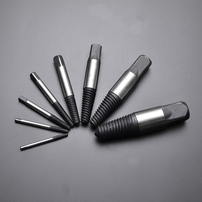 水龙头三角阀断丝取出器4分6分1寸水管螺纹断牙取丝反牙维修工具 7号