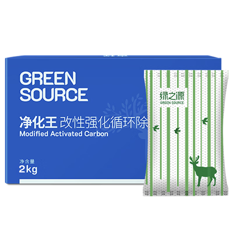 GREEN SOURCFE 绿之源 净味除醛系列 Z-4065 活性炭包 2000g