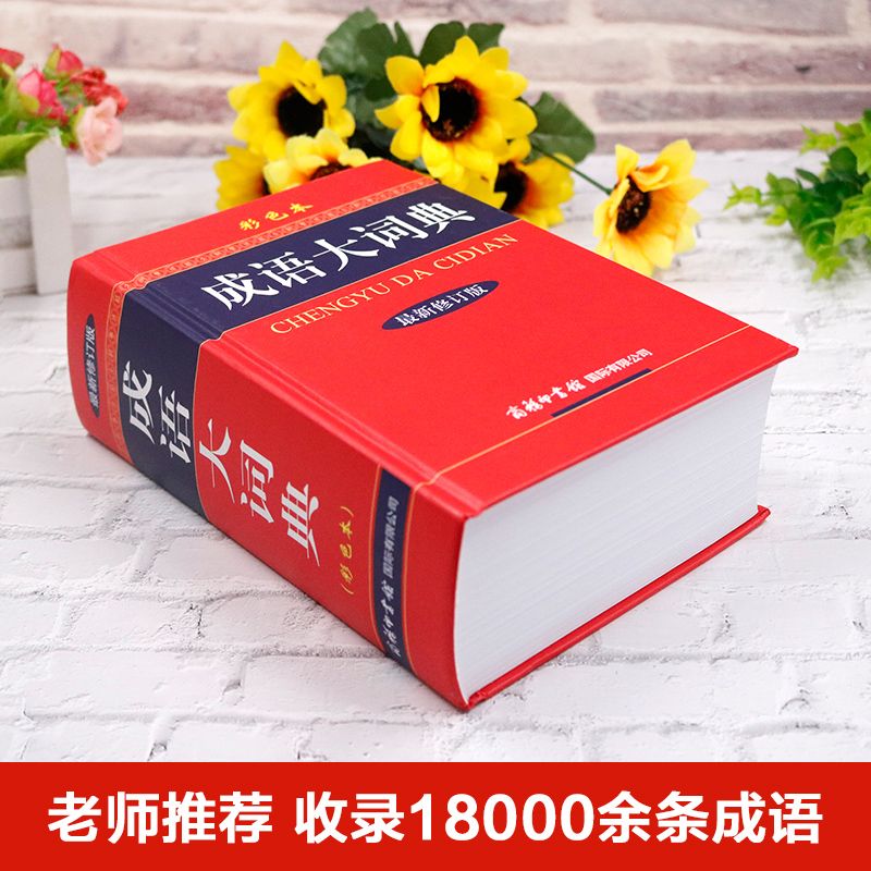 【正版现货】2020新版成语大词典 彩色本修订本小学生初高中学生成语辞典大全 新版成语词典 汉语字