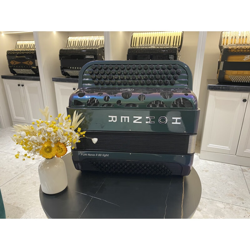 hohner全新hohner德国霍纳巴扬手风琴80贝  流行演奏键盘乐器定制款