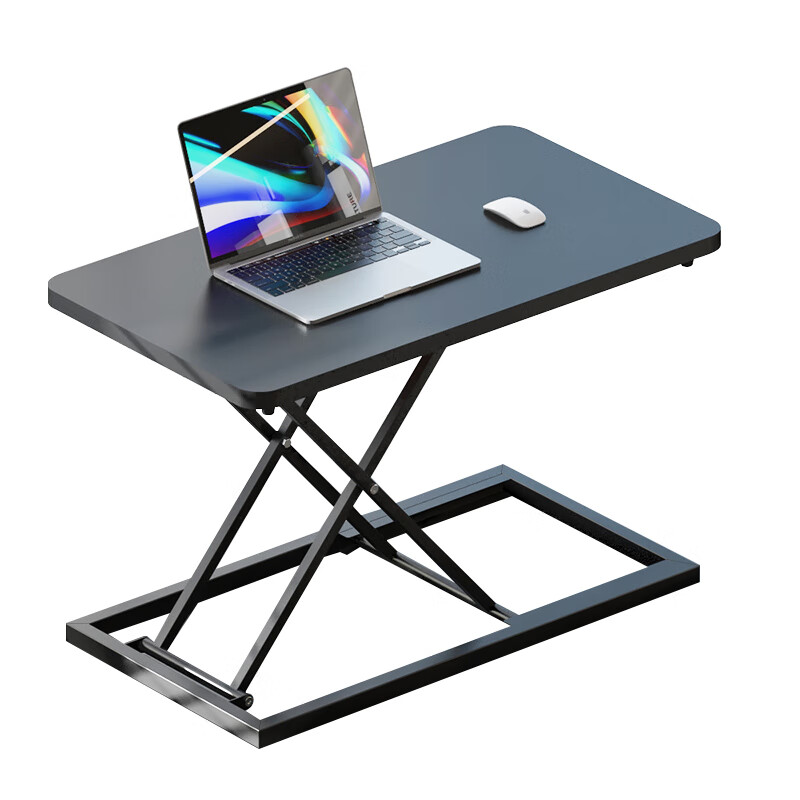 瓦娘桌上桌站立式升降工作台折叠升降电脑办公桌台式显示器增高架桌子