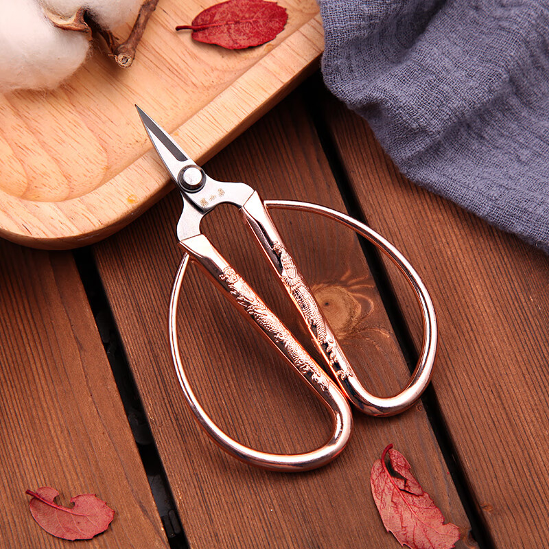 张小泉剪刀不锈钢指甲剪小号尖头剪刀剪厚硬脚趾甲去死皮剪刀 小头