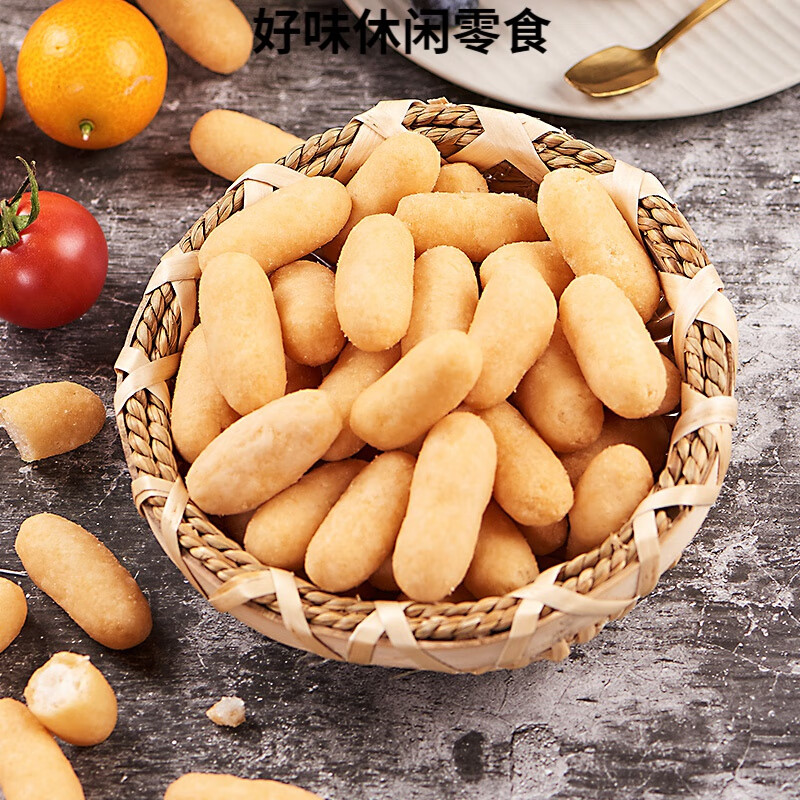 荔煌中之杰东北长春特产老式江米条果香脆蜂蜜小吃办公室零食囤货食品
