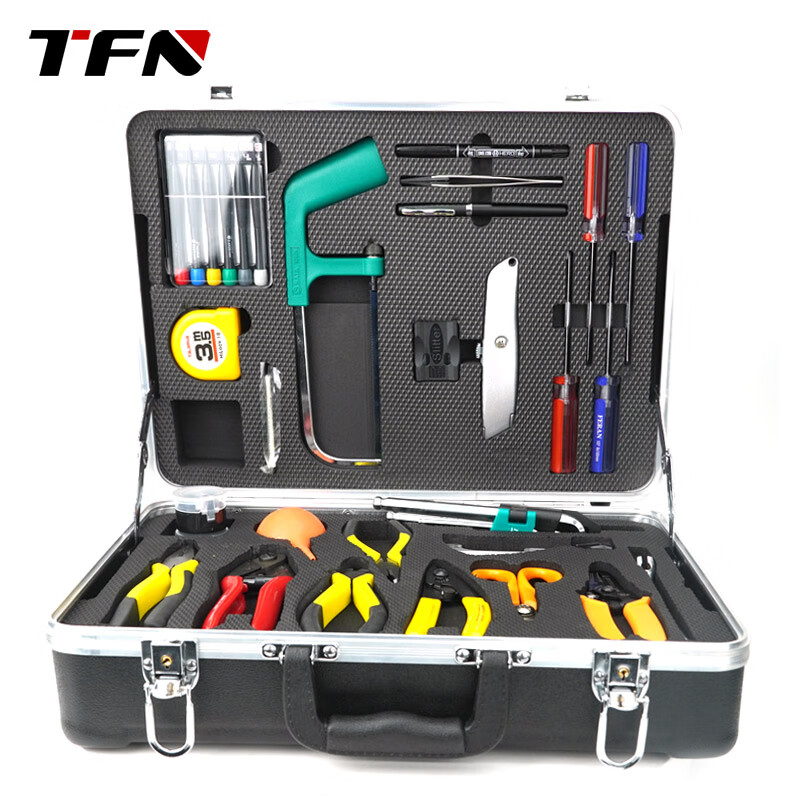 tfn 法特tg2光缆光纤施工 工具箱 光纤熔接机专用 光纤抢修工具箱