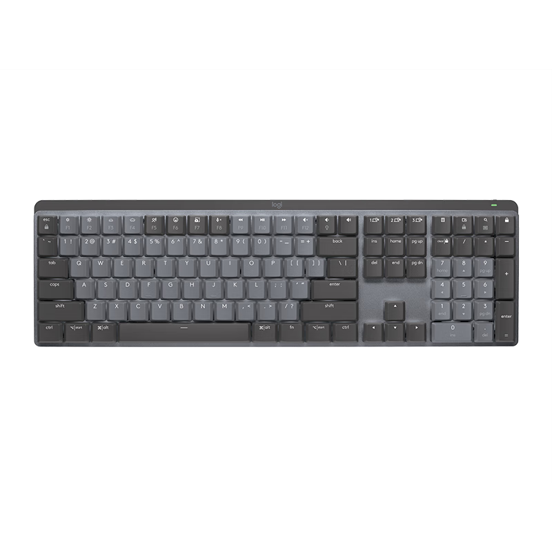 Logitech/罗技 MX MECHANICAL 机械键盘 110键 无线 黑灰 红轴 647.19元(需领券)