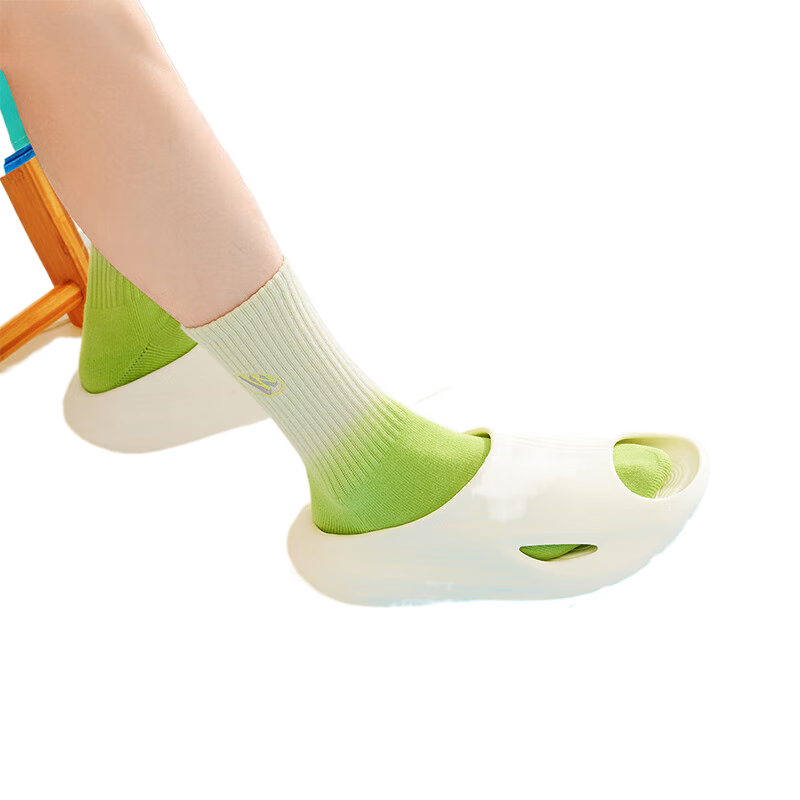 361°拖鞋男女BIG3夏季新款家居戶(hù)外情侶運動(dòng)涼拖鞋厚底沙灘軟底涼鞋 羽毛白 39