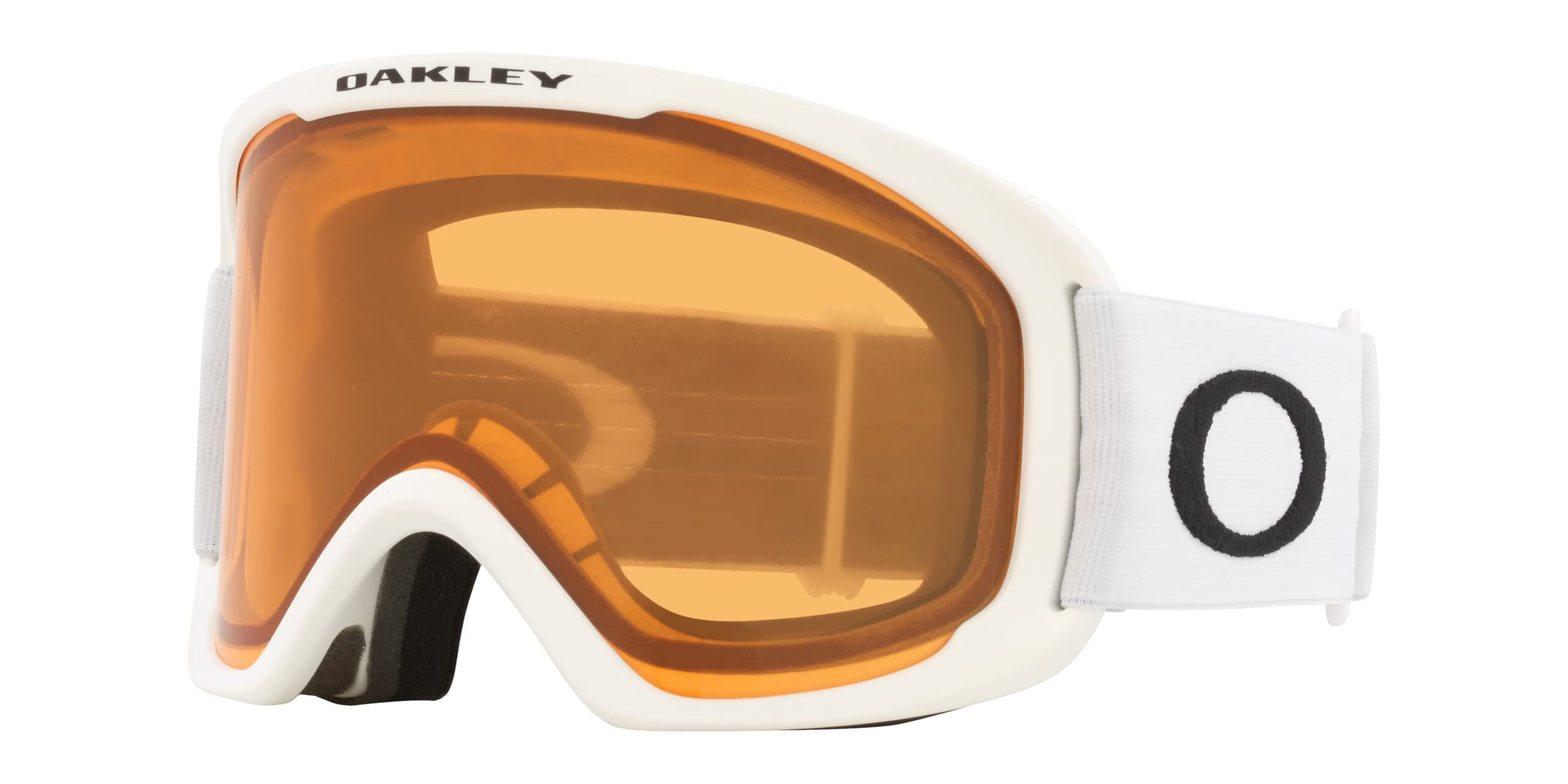 OAKLEY 歐克利 O Frame 2.0 PRO 雪鏡防霧滑雪鏡 滑雪護目鏡戶(hù)外眼鏡 啞光白 / 柿子色鏡片 L