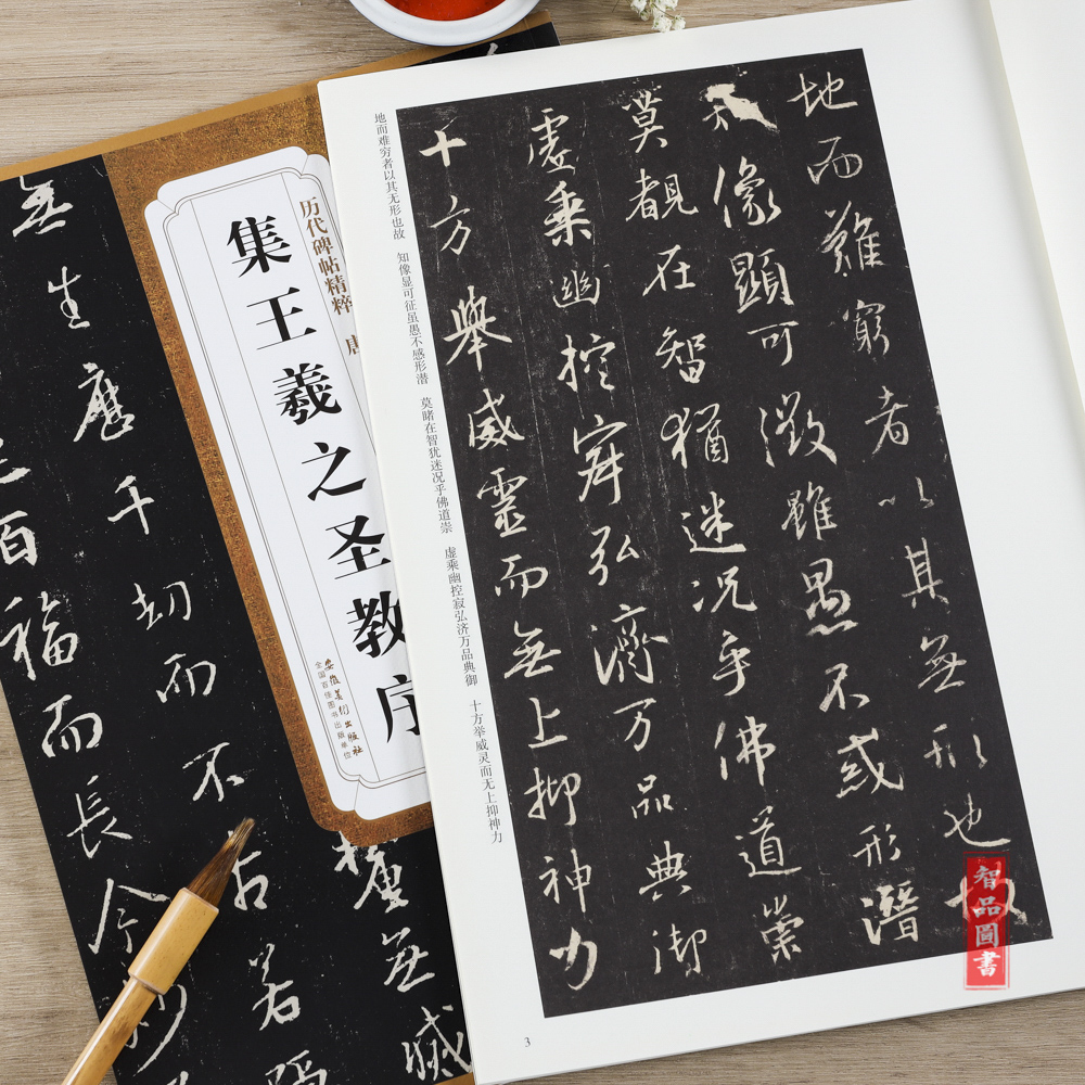 正版 唐怀仁 集王羲之圣教序 原碑帖 简体旁注 杜浩主编 历代碑帖精粹