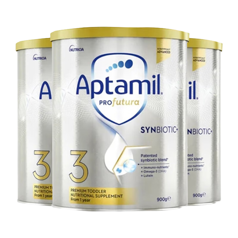 Aptamil/������ ���ް׽�� 3�� Ӥ���̷� 900g 3�� 522.75Ԫ