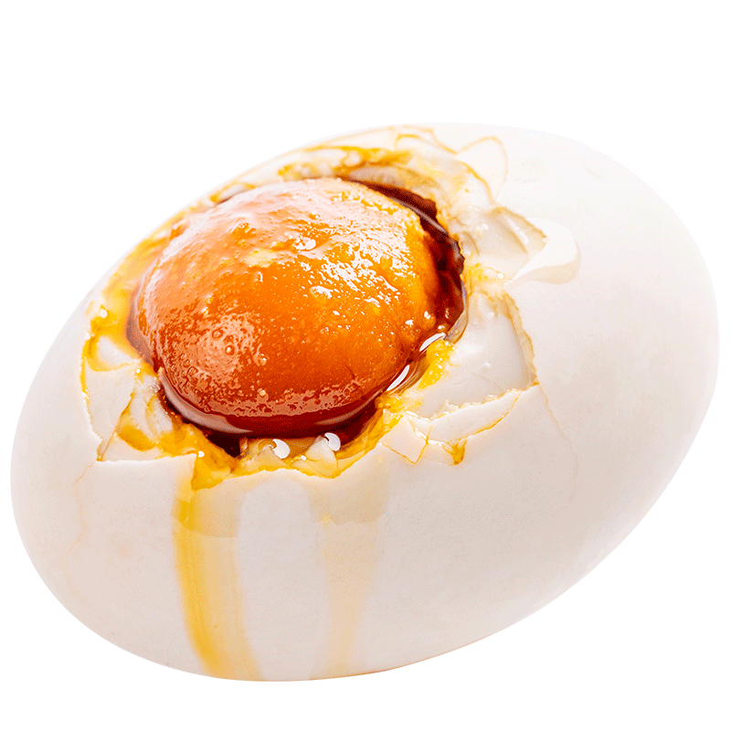 溢流香咸鸭蛋 蛋黄红心流油绿色食品认证鄱阳湖特产 3枚*【单枚50g 】