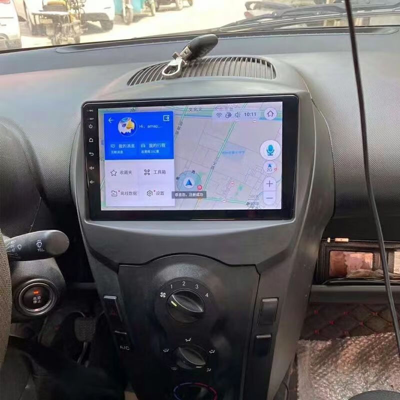 畅捷通适用于比亚迪f0中控大屏导航仪一体机倒车影像行车记录仪改装fo