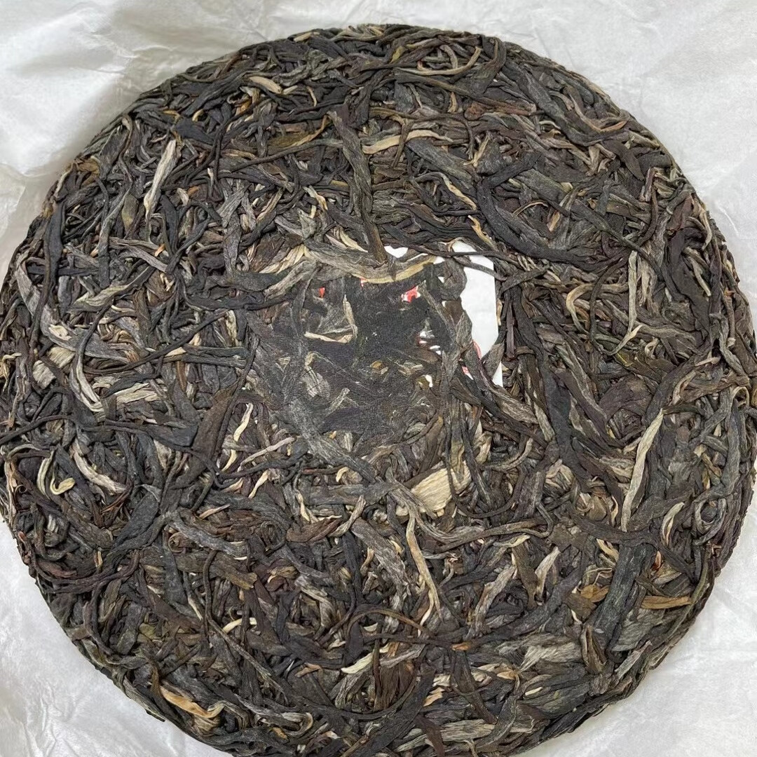 普洱茶云南普洱茶 曼松普洱生茶357克 饼茶生普