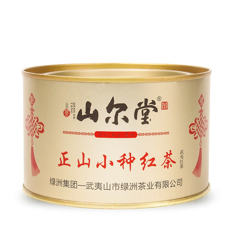 山尔堂 正山小种红茶福建武夷山原产茶叶一级罐装果香口粮茶自饮50g