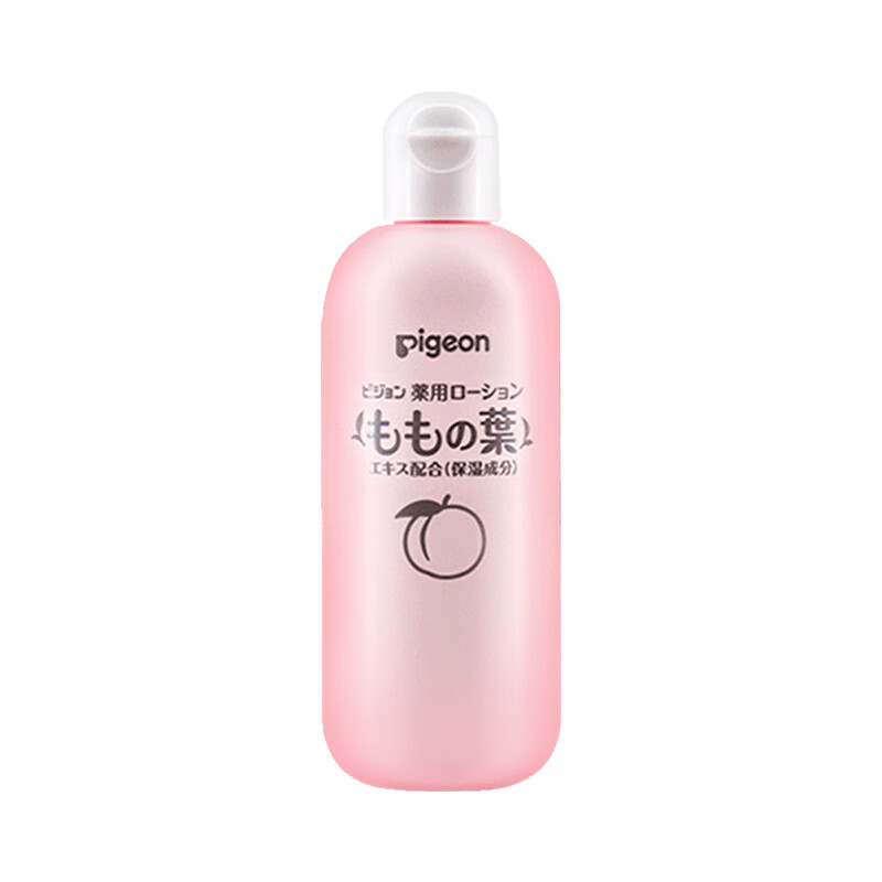 贝亲桃子水婴儿桃叶精华爽身露痱子粉液体爽身粉晒后修护200ml/瓶 桃叶精华露200ml