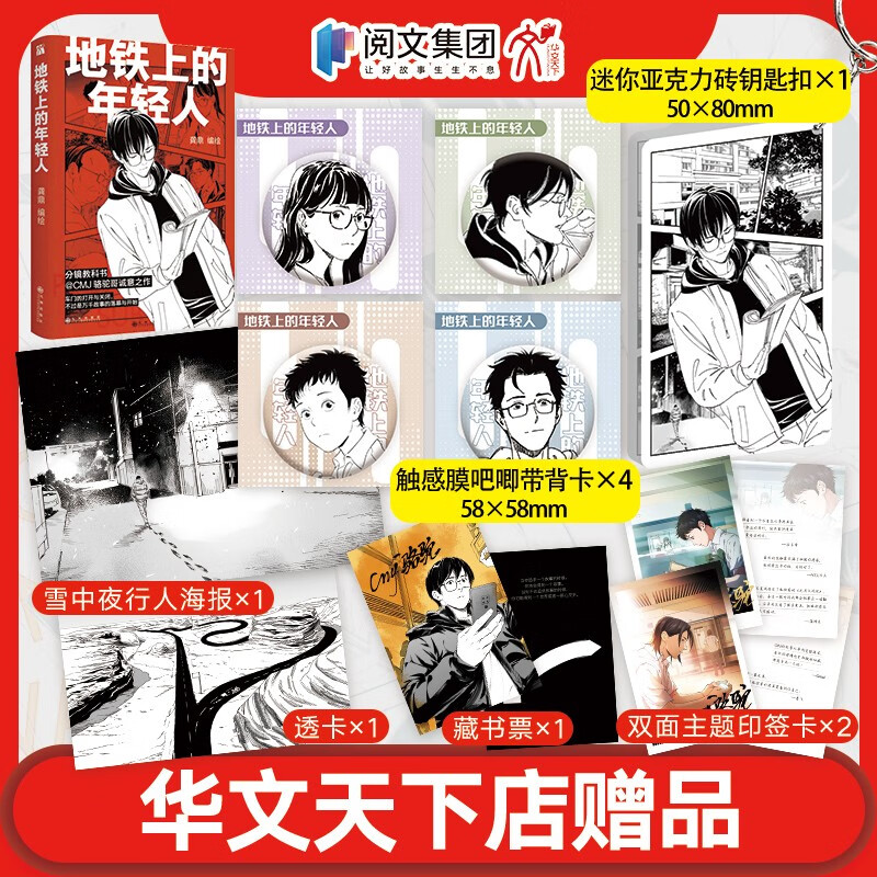 《地铁上的年轻人》漫画  蒲熠星推荐漫画
