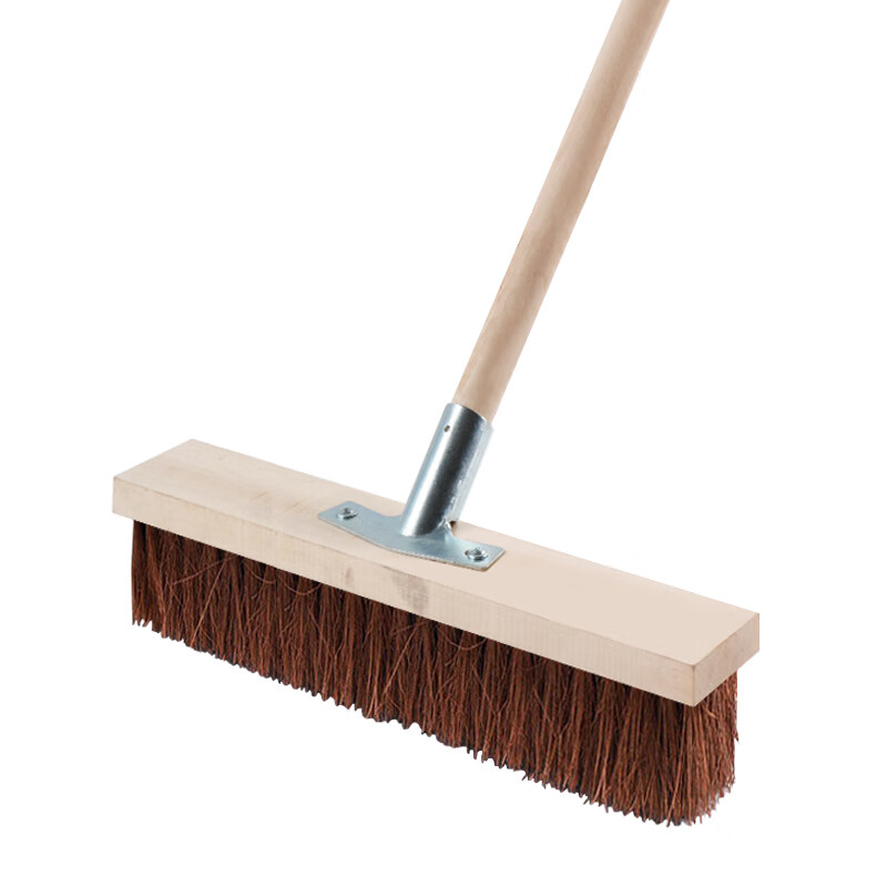 兰诗 wyq1077 地刷地板墙面刷木柄清洁多用刷棕毛刷洗车刷 27cm