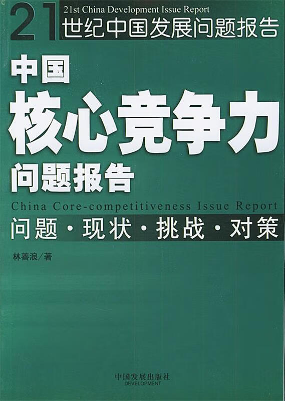 中国核心竞争力问题报告—21世纪中国发展