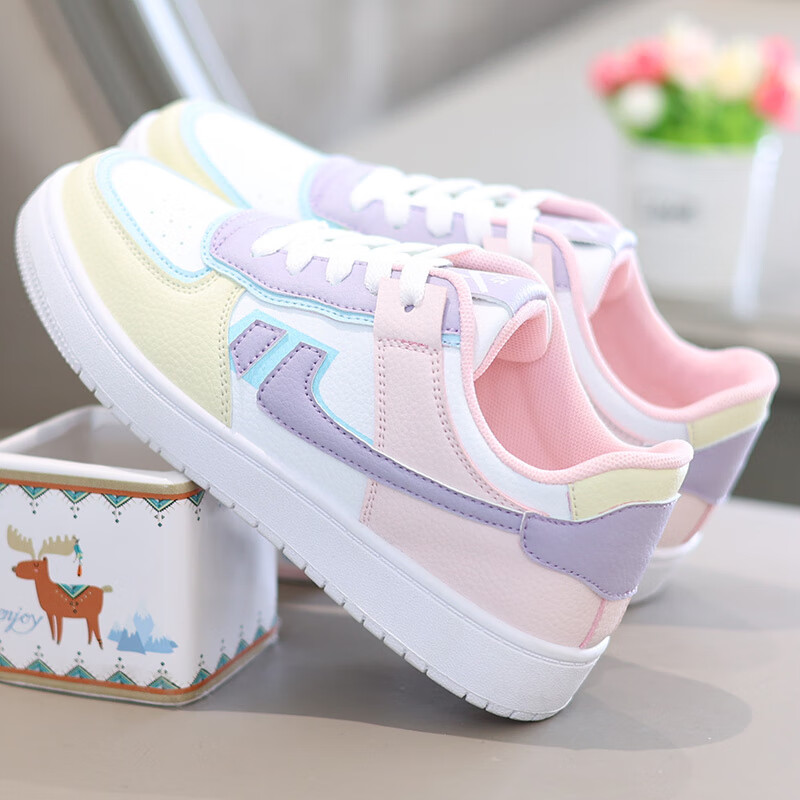 妤屋春夏初中生鞋子女15-17岁高中生波鞋运动板鞋女春秋新款百搭平底