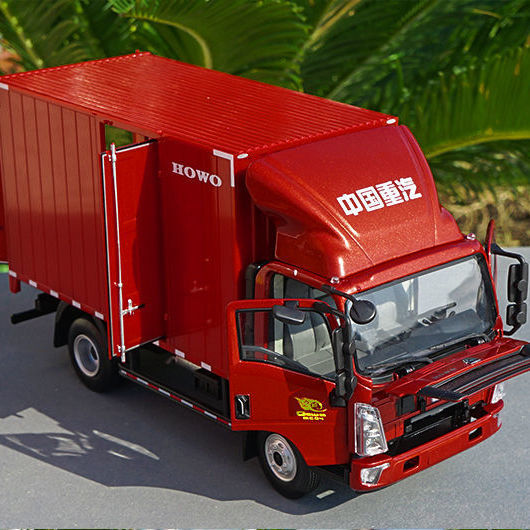京选优品】中国重汽原厂豪沃汽车模型 豪沃t7h卡车模型 1:36合金车模